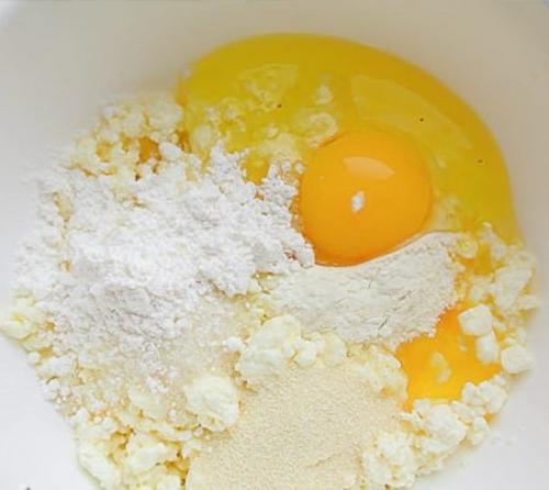 Творожная запеканка с манкой. 03