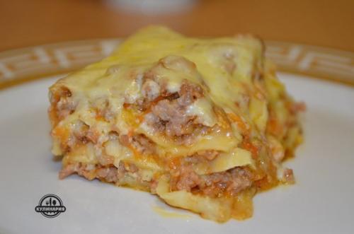 Лазанья болоньезе в МУЛЬТИВАРКЕ.