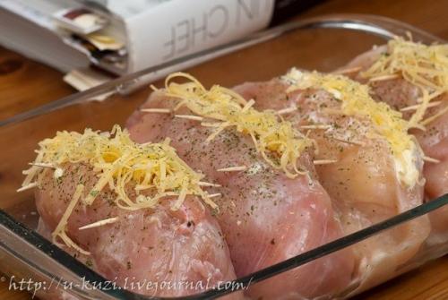 Фаршированные куриные грудки. 05