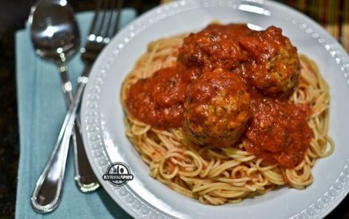 Вкусненькие фрикадельки.  Ингредиенты: