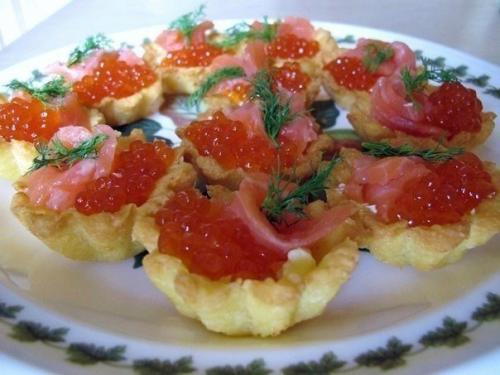 Тарталетки с вкусными начинками. 03