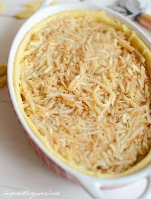 Яблочный именинный пирог. 05