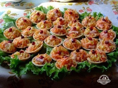 Тарталетки с вкусными начинками. 04