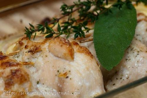 Фаршированные куриные грудки. 07