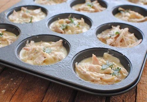 Куриные маффины с сыром. 05