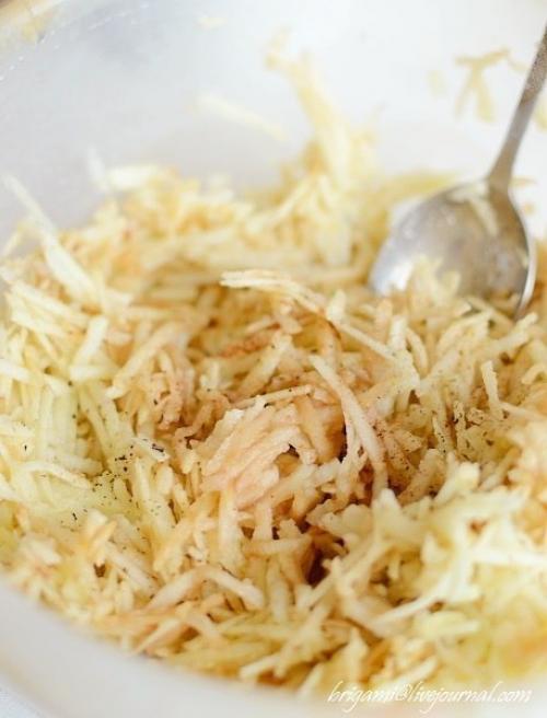 Яблочный именинный пирог. 04