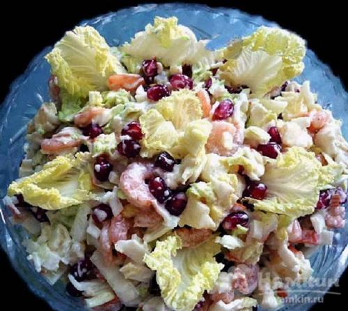 5 салатов с пекинской капустой.