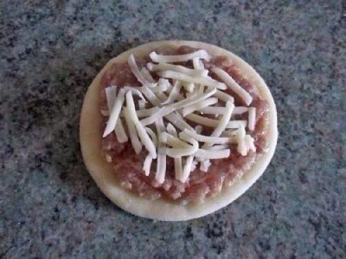 Мясной пирог Хризантема. 01