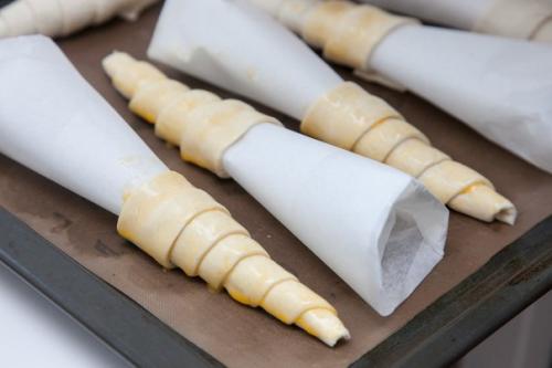 Трубочки с белковым кремом. 03 Трубочки с белковым кремом. 03