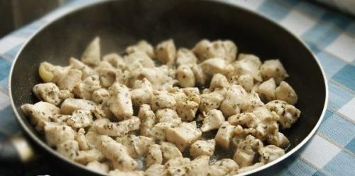 Салат с кукурузой и курицей. 01 Салат с кукурузой и курицей. 01