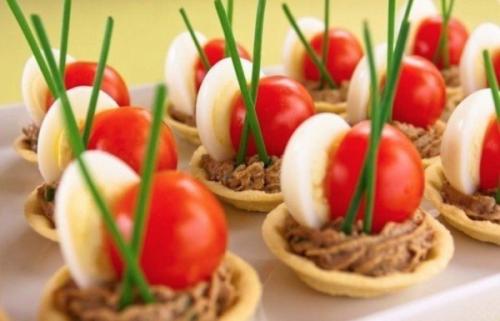 Топ - 10 рецептов вкуснейших закусочных тарталеток. 07