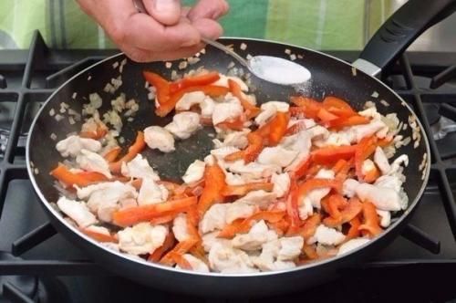 Куриное Филе в сливках с перцем. 07 Куриное Филе в сливках с перцем. 07