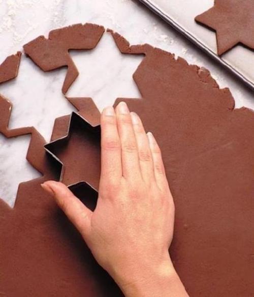 Новогоднее печенье Шоколадные Снежинки? 02