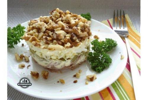 Вкусный салат Принц удивительно. 04