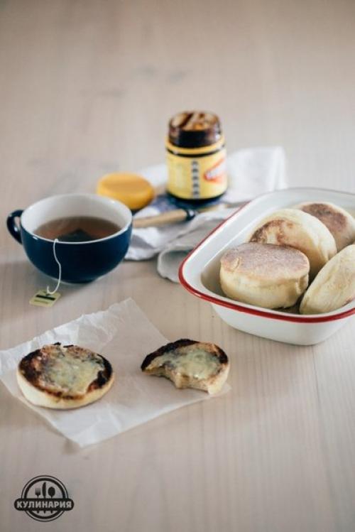 Английские маффины к завтраку.