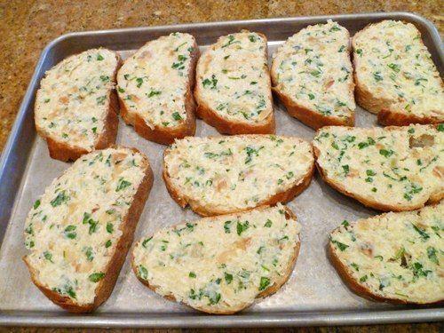 Запеченный хлеб с чесноком. 08