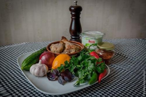 Домашняя шаурма.  Приготовление: 01