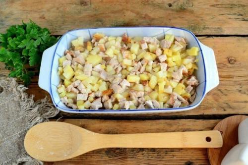 Быстрая запеканка.  Проще простого, а как вкусно и сытно! 06