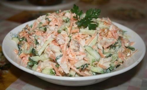 Замечательный салат.  Ингредиенты: