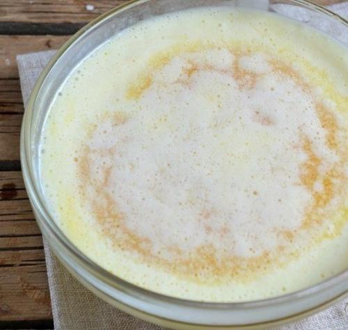 Персиково - малиновое семифредо. 03