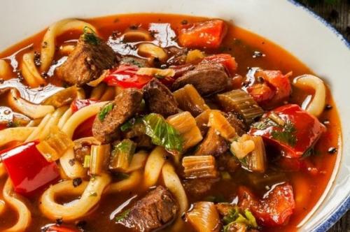 Вкуснейший лагман. Ингредиенты: 02