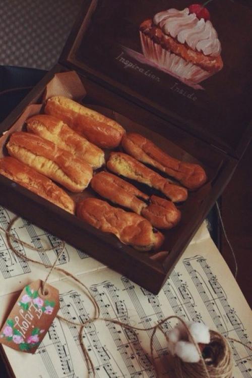 Эклеры по очень вкусному рецепту. 01