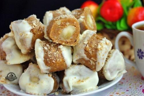 Конфеты с банановой начинкой.
