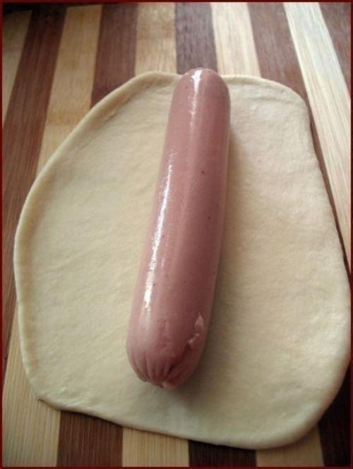 Булочки Гусенички.  Ингредиенты: 02