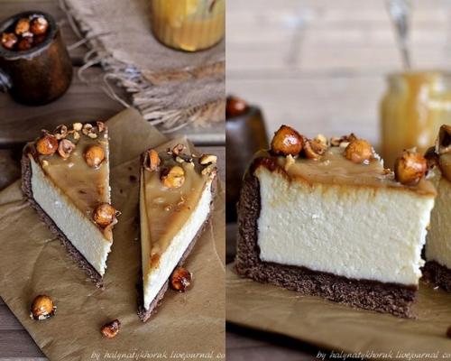 Творожник со сгущенкой и орехами. 08