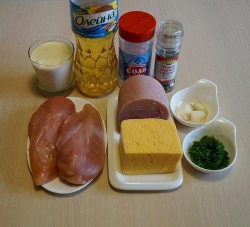 Рулетики Кордон Блю в сливочном соусе. 02