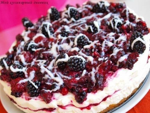 Самые вкусные торты без выпечки.