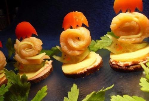 10 канапе на новогодний стол. 05
