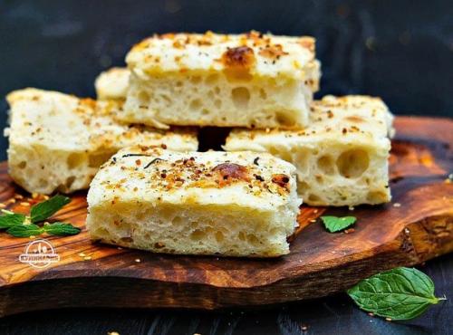 Домашний хлеб с травами.