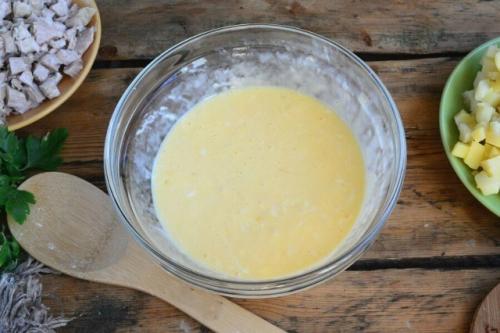 Быстрая запеканка.  Проще простого, а как вкусно и сытно! 05