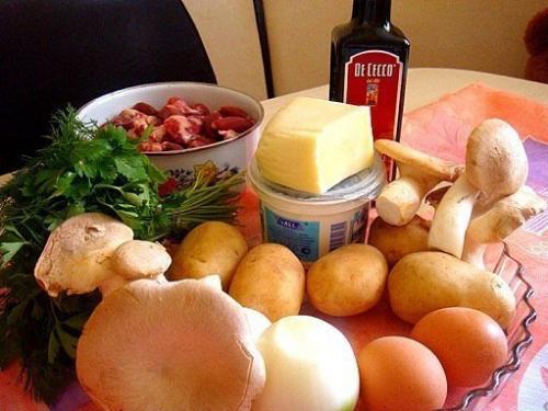 Запеканка по-деревенски.  Вам потребуется: 02