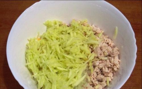 Новогодний салат Обезьянка. 05