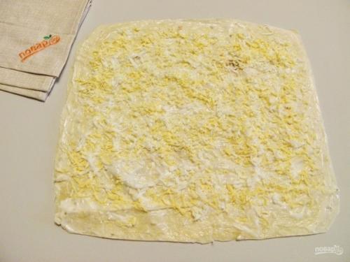 Рулет из лаваша на новый год. 03 Рулет из лаваша на новый год. 03