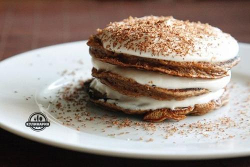 Блины Тирамису.  Ингредиенты: