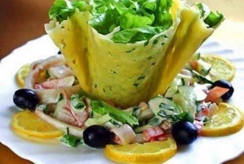 Оригинальные сырные корзиночки на вашем столе. Оригинальные сырные корзиночки на вашем столе.