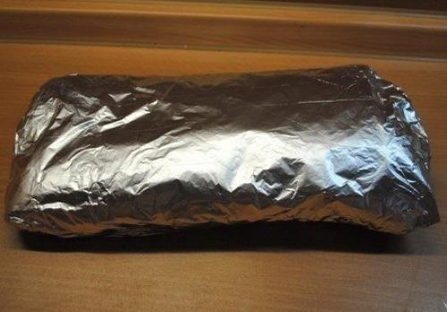 Рыба, запеченная в лаваше. 04