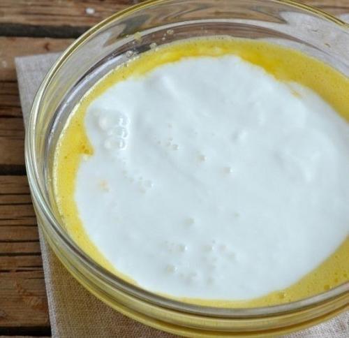 Персиково - малиновое семифредо. 02