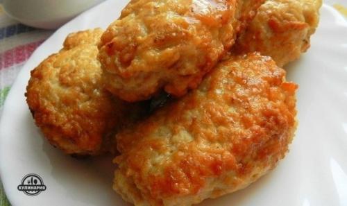 Котлетки из куриного фарша.