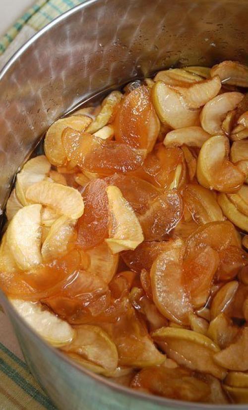 Яблочное варенье, прозрачное и душистое. 05
