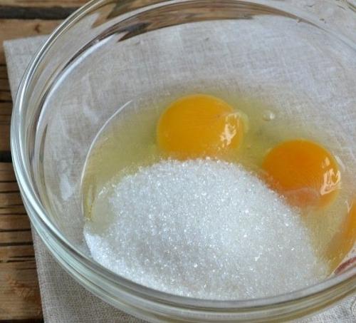 Персиково - малиновое семифредо. 01