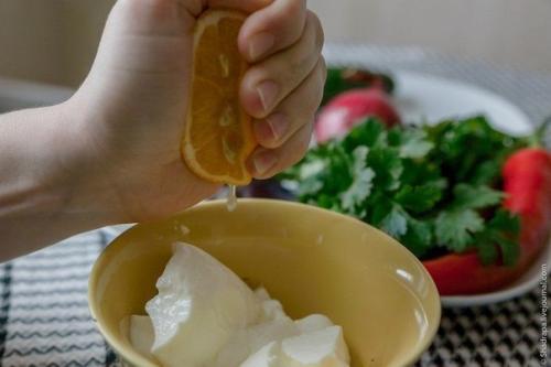 Домашняя шаурма.  Приготовление: 06