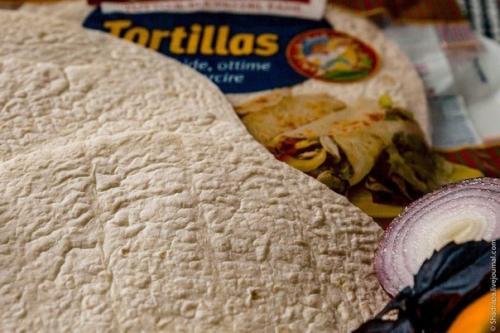 Домашняя шаурма.  Приготовление: 07