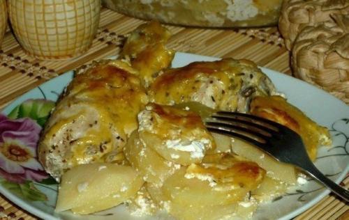 Картошечка с куриными ножками? 01