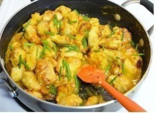 Курица приготовленная в соке апельсина. 06