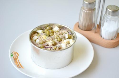 Рыбный салат Приятная Гармония. 05