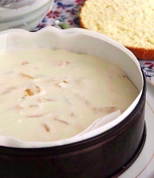 Торт с нежнейшим творожным кремом. 06